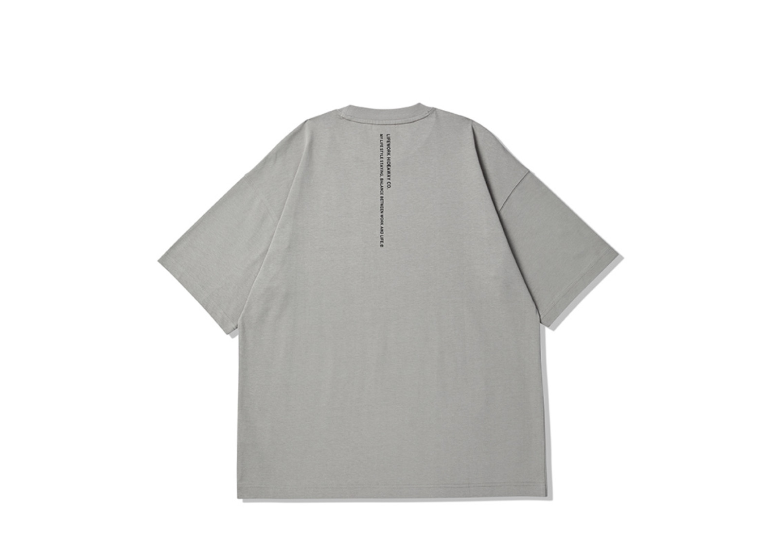 LIFEWORK KOREA SILICON LADOK GREY TEE image 2