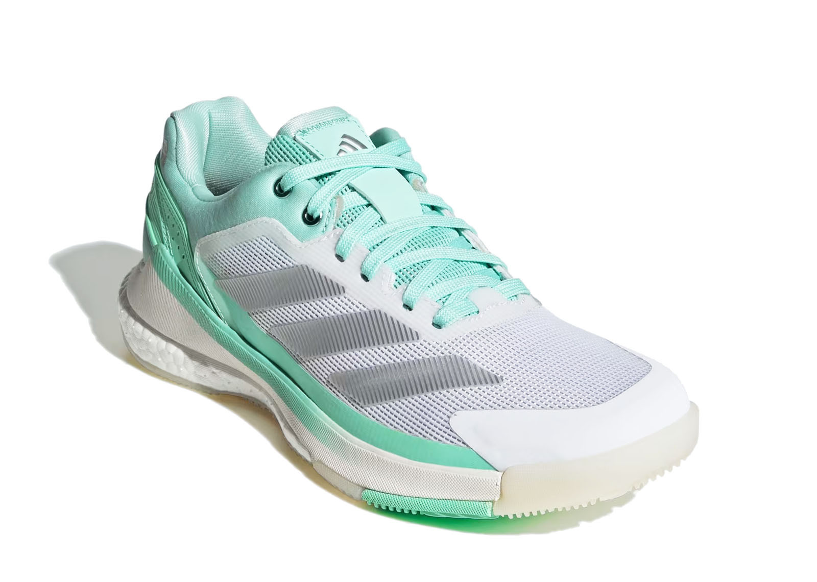 ADIDAS CRAZYQUICK BOOST PADEL WHITE PULSE MINT image 3
