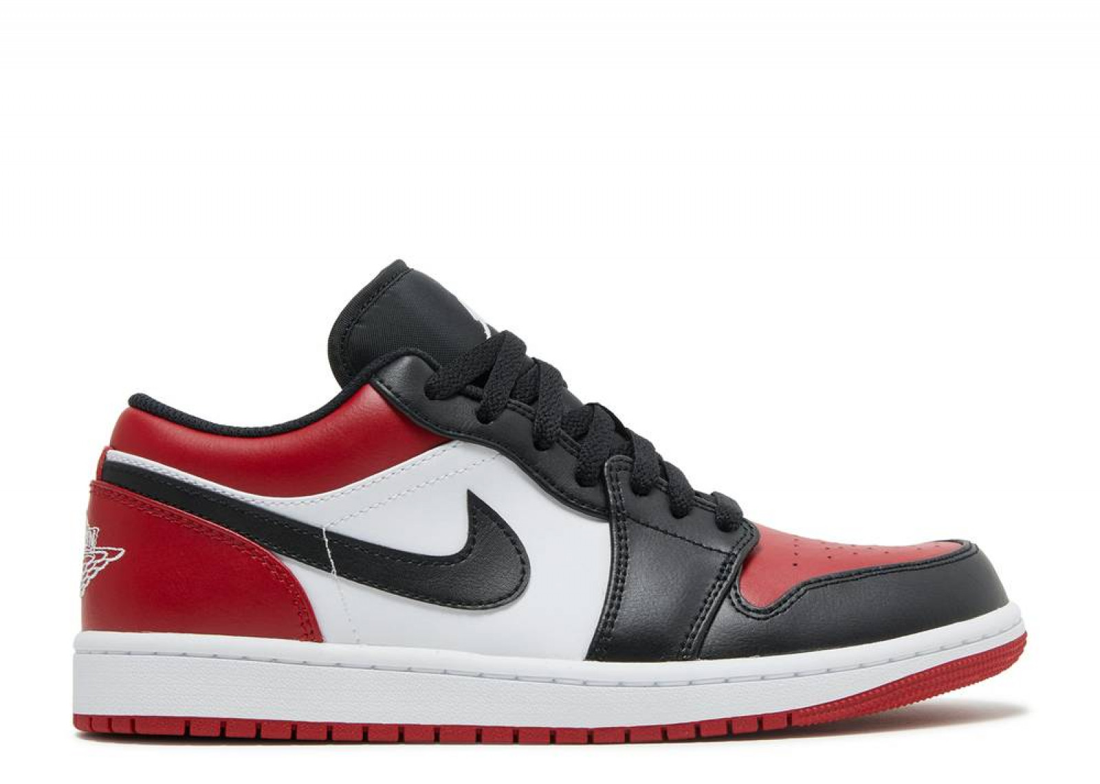 AIR JORDAN 1 LOW BRED TOE image 1