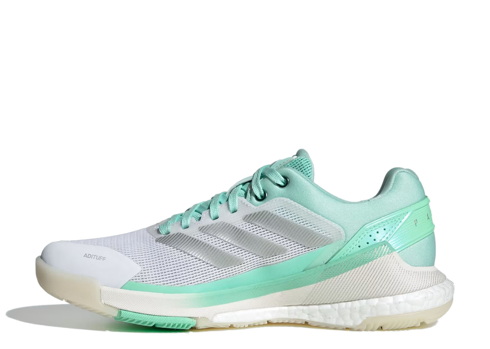 ADIDAS CRAZYQUICK BOOST PADEL WHITE PULSE MINT image 2