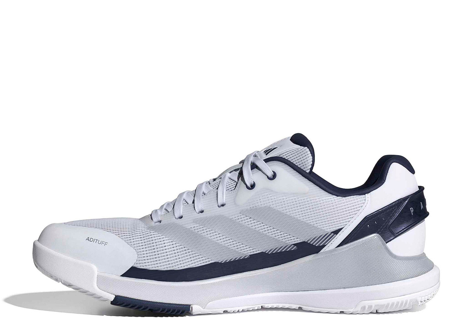 ADIDAS CRAZYQUICK LS WHITE DARK BLUE image 2