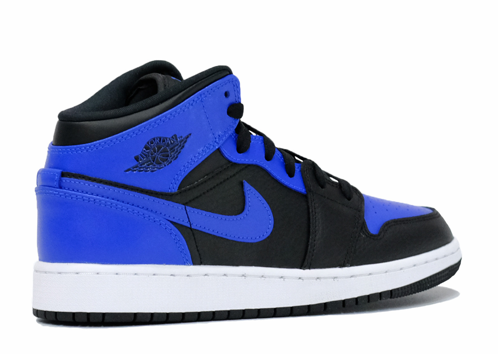 AIR JORDAN 1 MID HYPER ROYAL (GS) image 2
