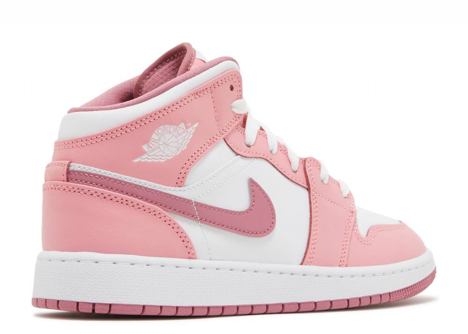 AIR JORDAN 1 MID CORAL CHALK image 3