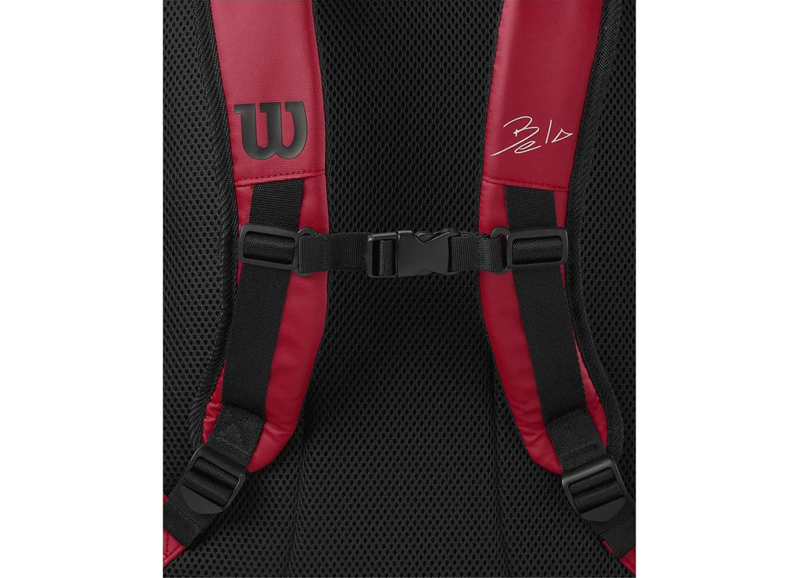WILSON BELA PADEL RACKET BACKPACK RED image 4