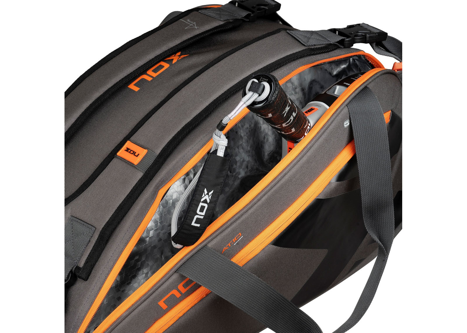NOX PADEL BAG AT10 TEAM GREY ORANGE image 9