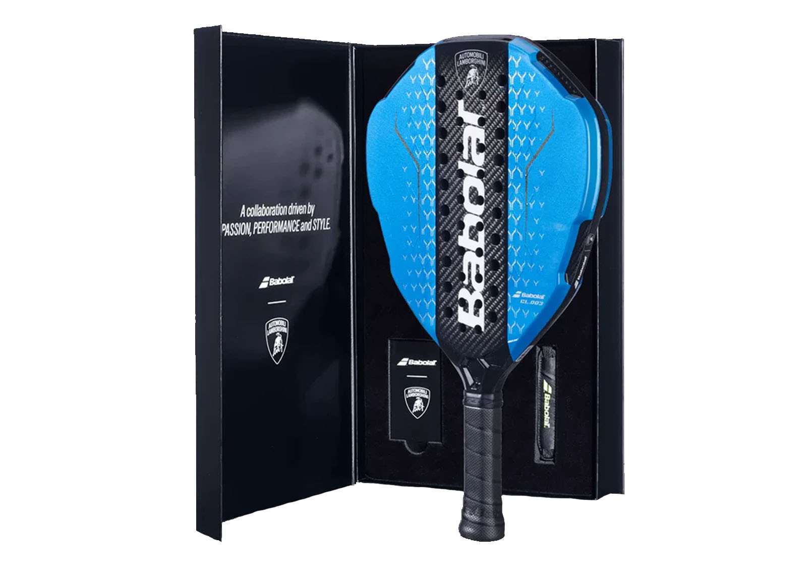 BABOLAT LAMBORGHINI BL.003 BLUE PADEL RACKET image 6