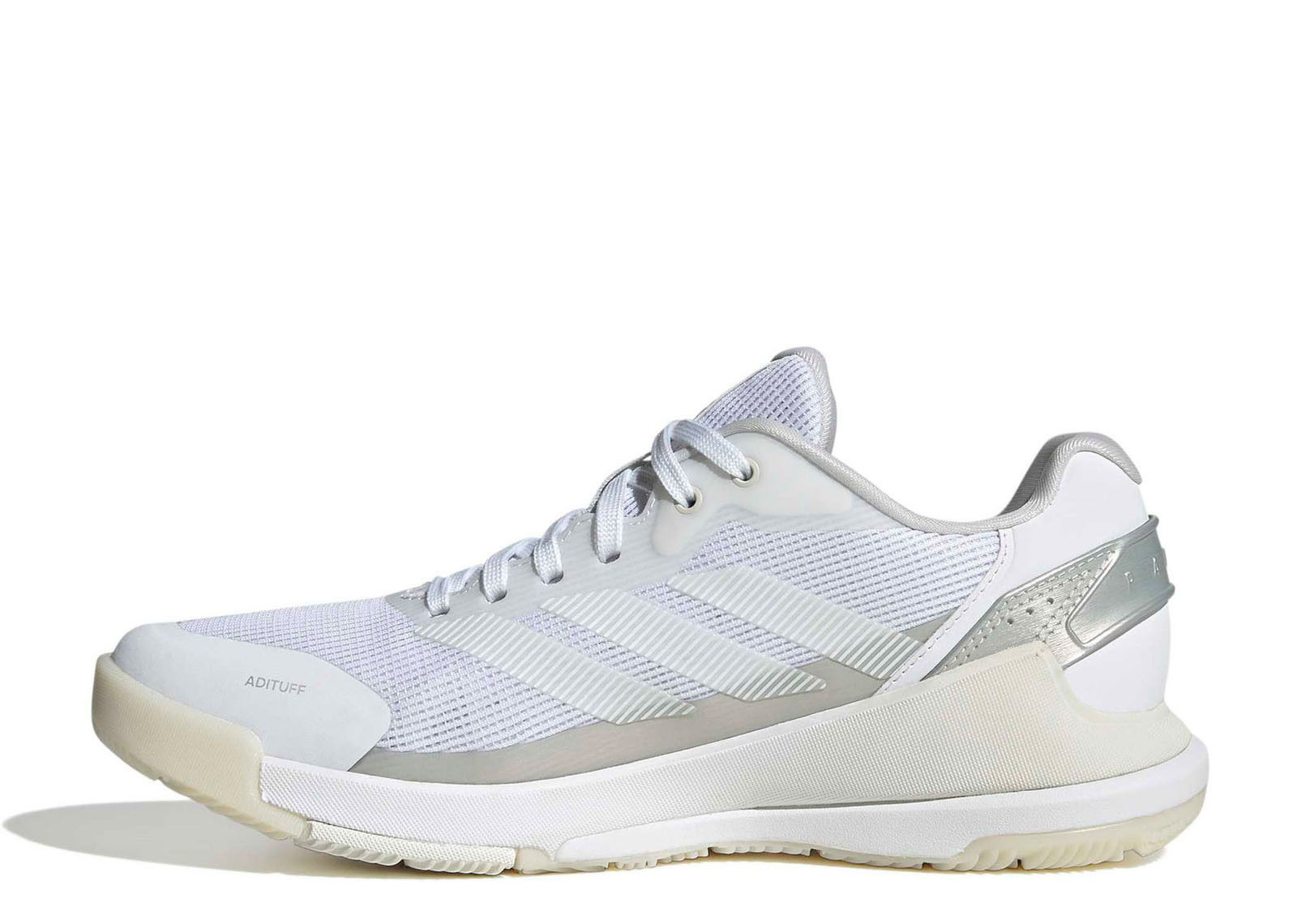 ADIDAS CRAZYQUICK LS PADEL CLOUD WHITE SILVER W image 2