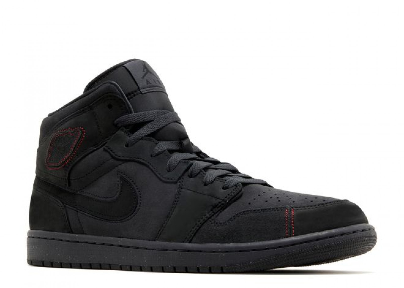AIR JORDAN 1 MID SE CRAFT DARK SMOKE RED image 2