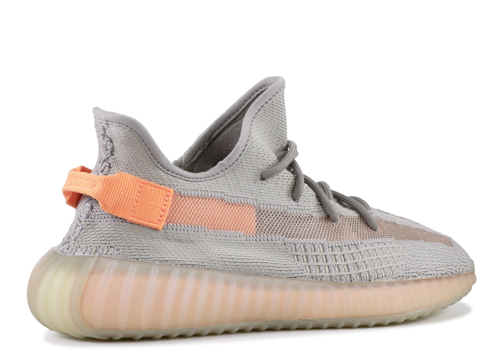 yeezy with orange pull tab