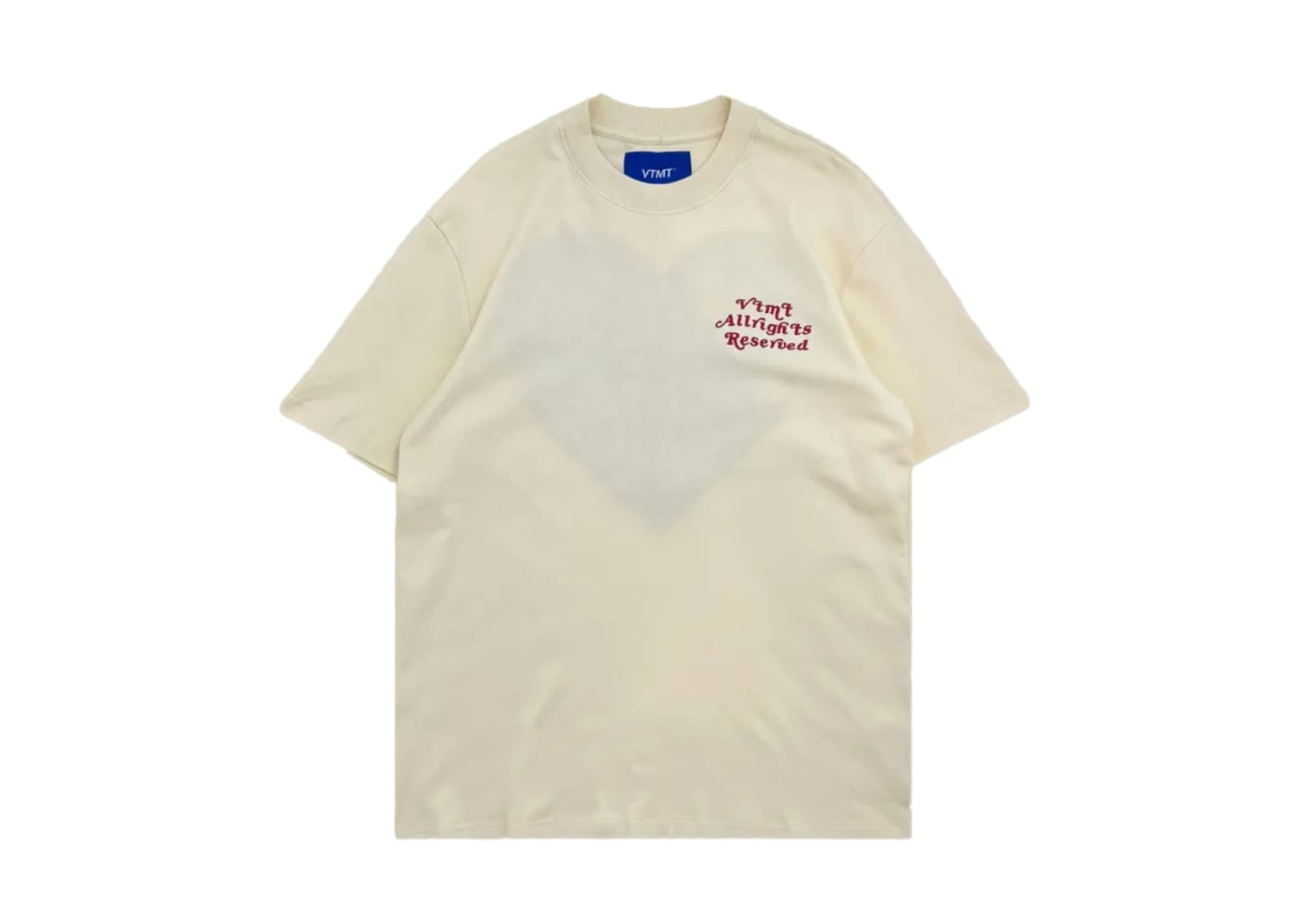VTMT TUFT LOVE TEE CREAM image 2