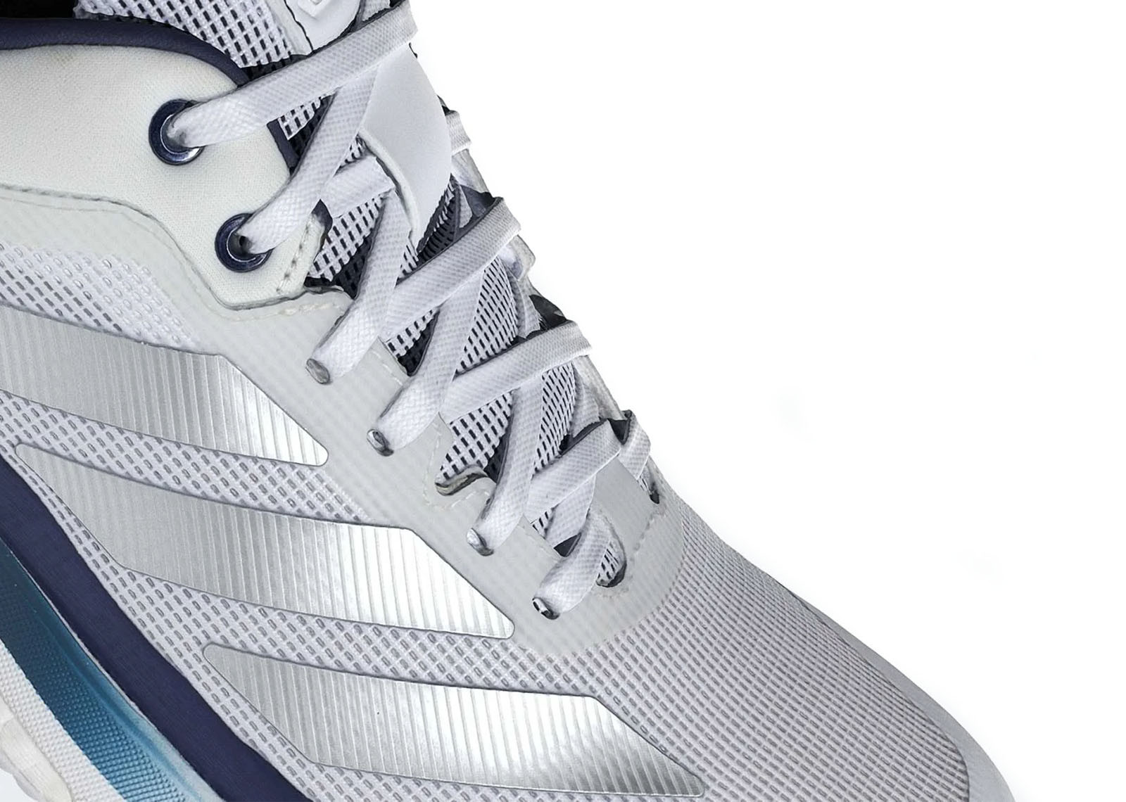 ADIDAS CRAZYQUICK BOOST PADEL WHITE DARK BLUE image 6