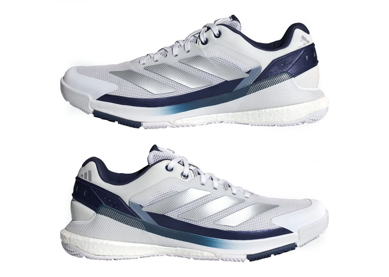 ADIDAS CRAZYQUICK BOOST PADEL WHITE DARK BLUE image 5