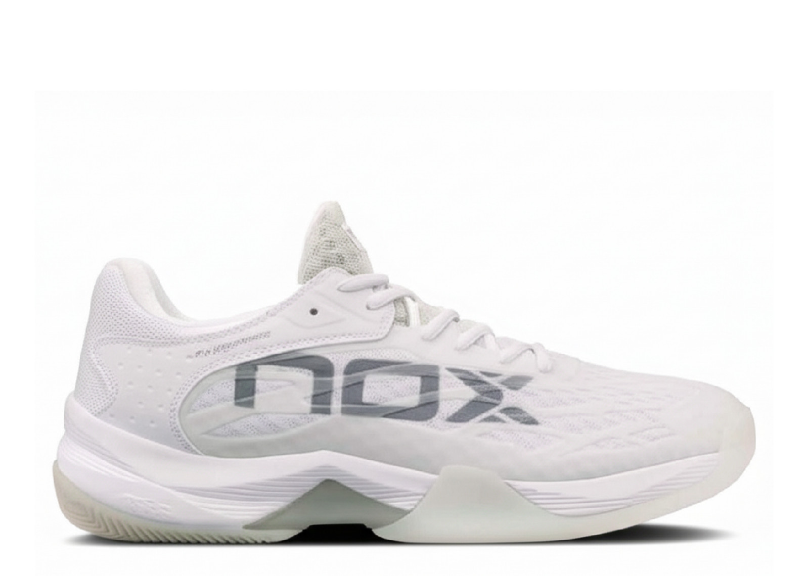 NOX AT10 LUX PADEL SHOES WHITE GREY image 1