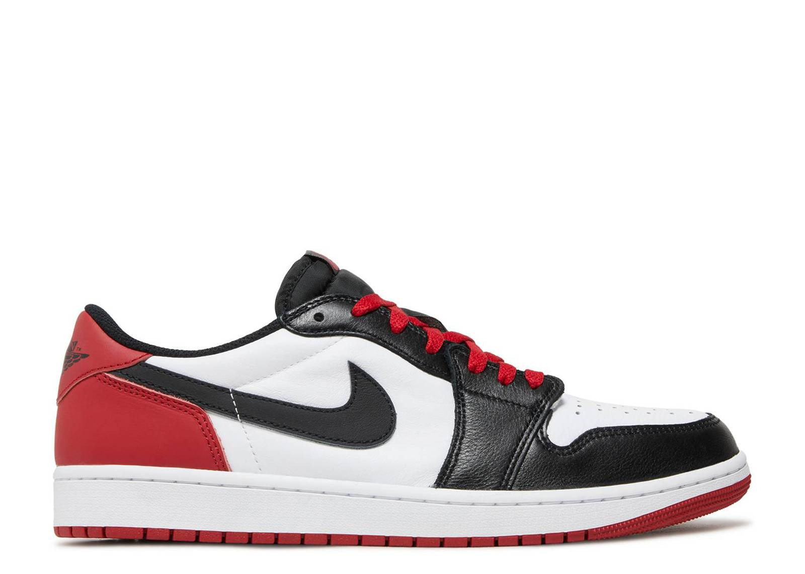 AIR JORDAN 1 RETRO LOW OG BLACK TOE image 1