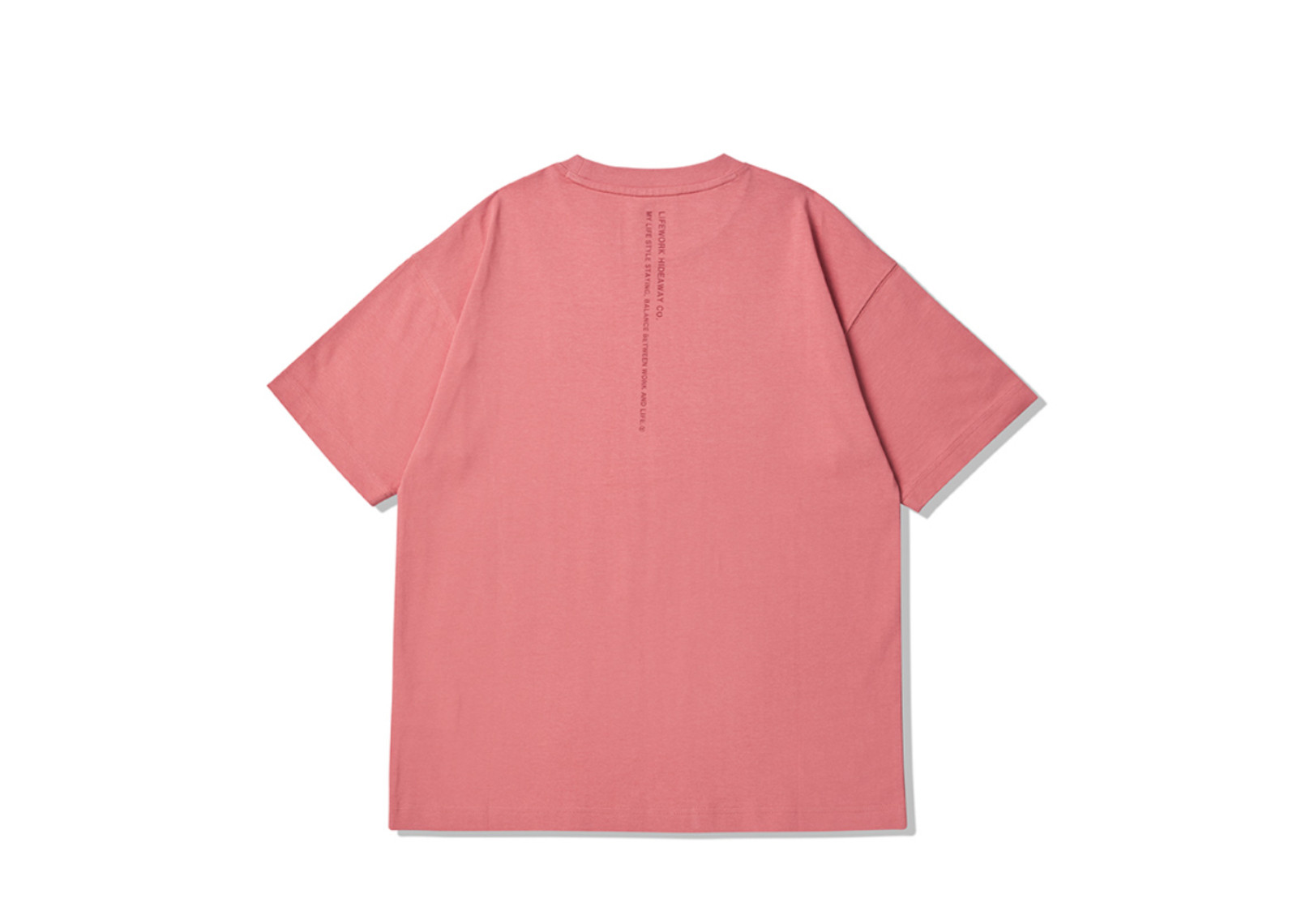 LIFEWORK KOREA SILICON LADOK LIGHT PINK TEE image 2