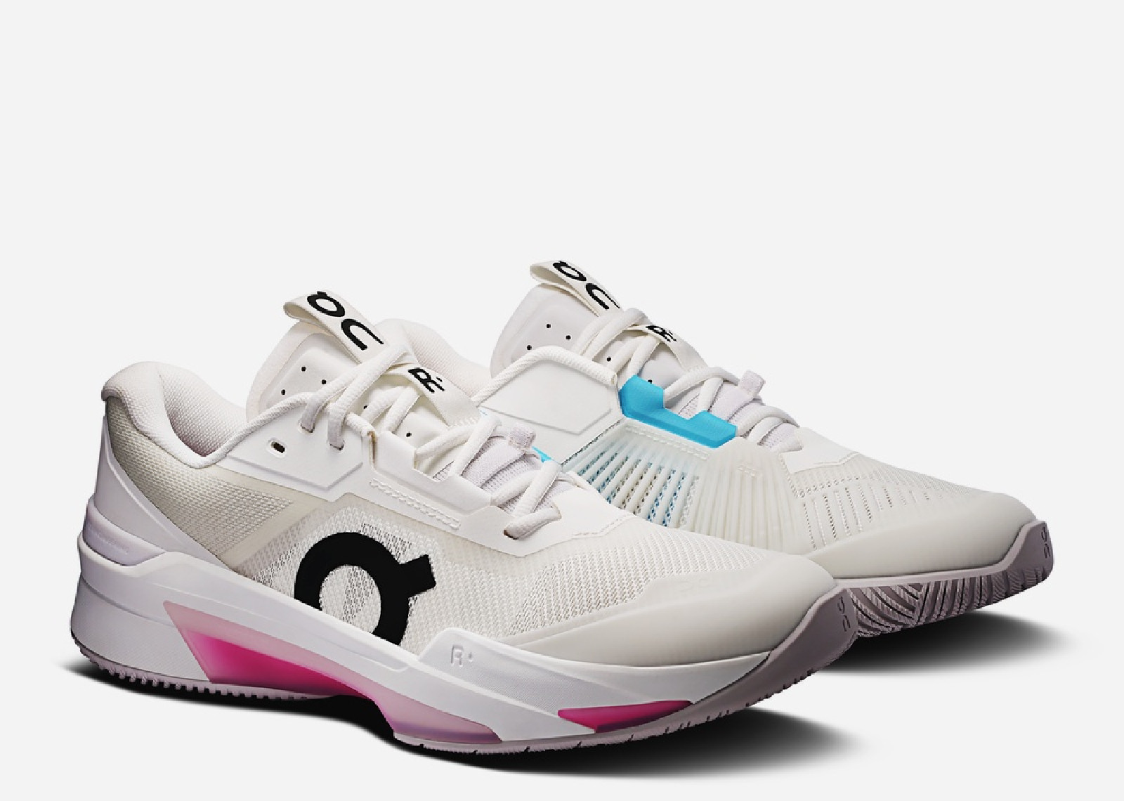 ON THE ROGER PRO FIRE WHITE PINK image 3
