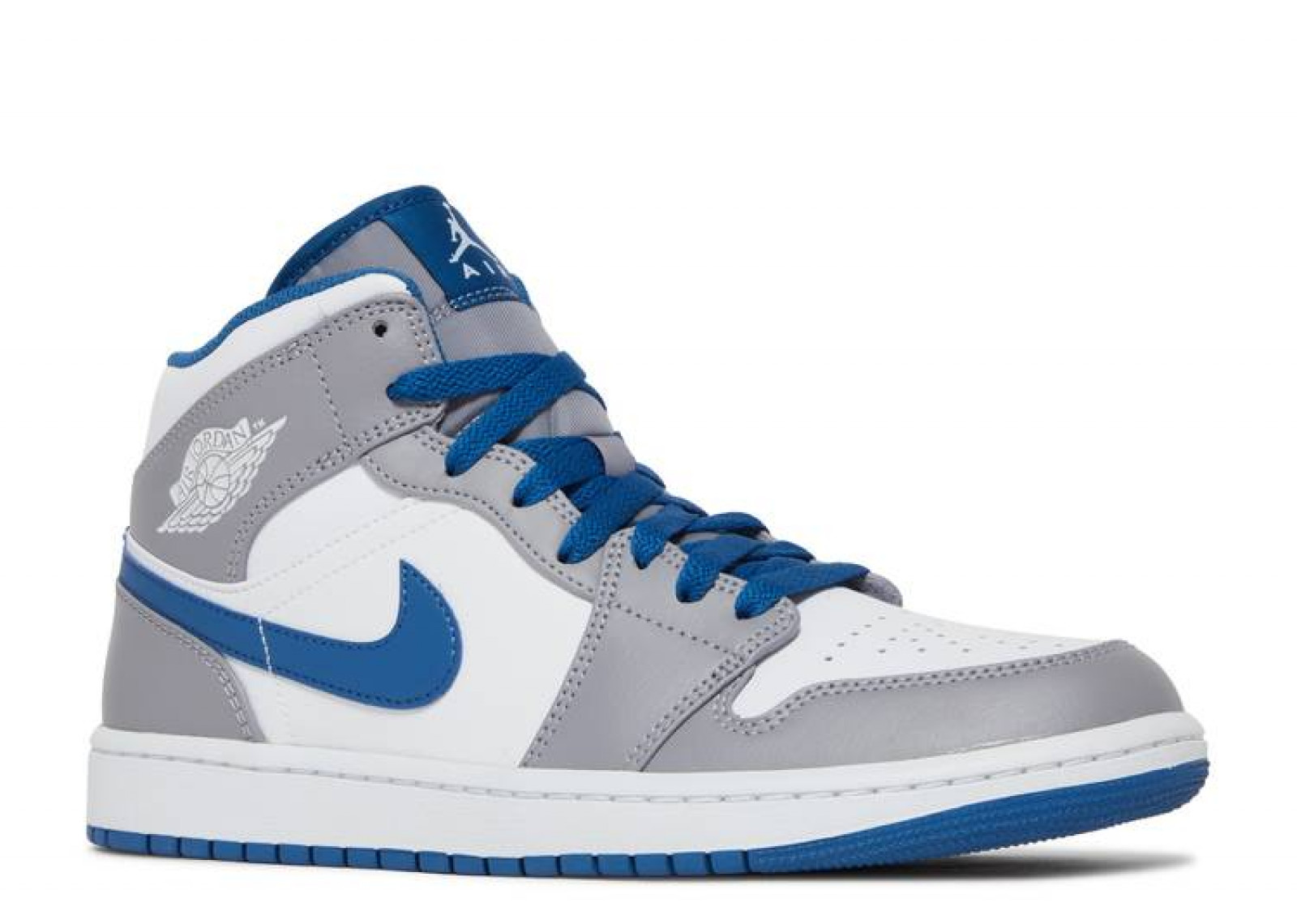 AIR JORDAN 1 MID TRUE BLUE image 2