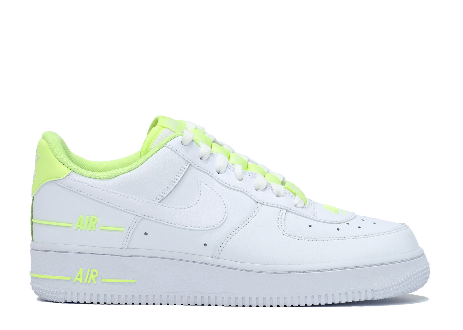 AIR FORCE 1 LOW DOUBLE AIR WHITE BARELY VOLT image 1