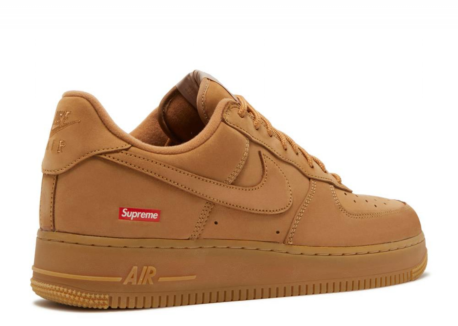 SUPREME X AIR FORCE 1 LOW BOX LOGO - WHEAT image 3
