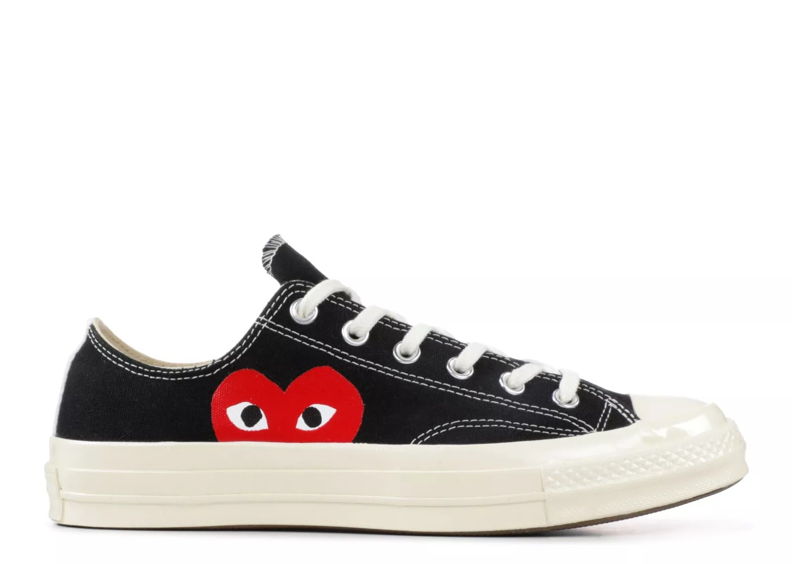 CONVERSE CHUCK 70 LOW X COMME DES GARCONS PLAY BLACK image 1