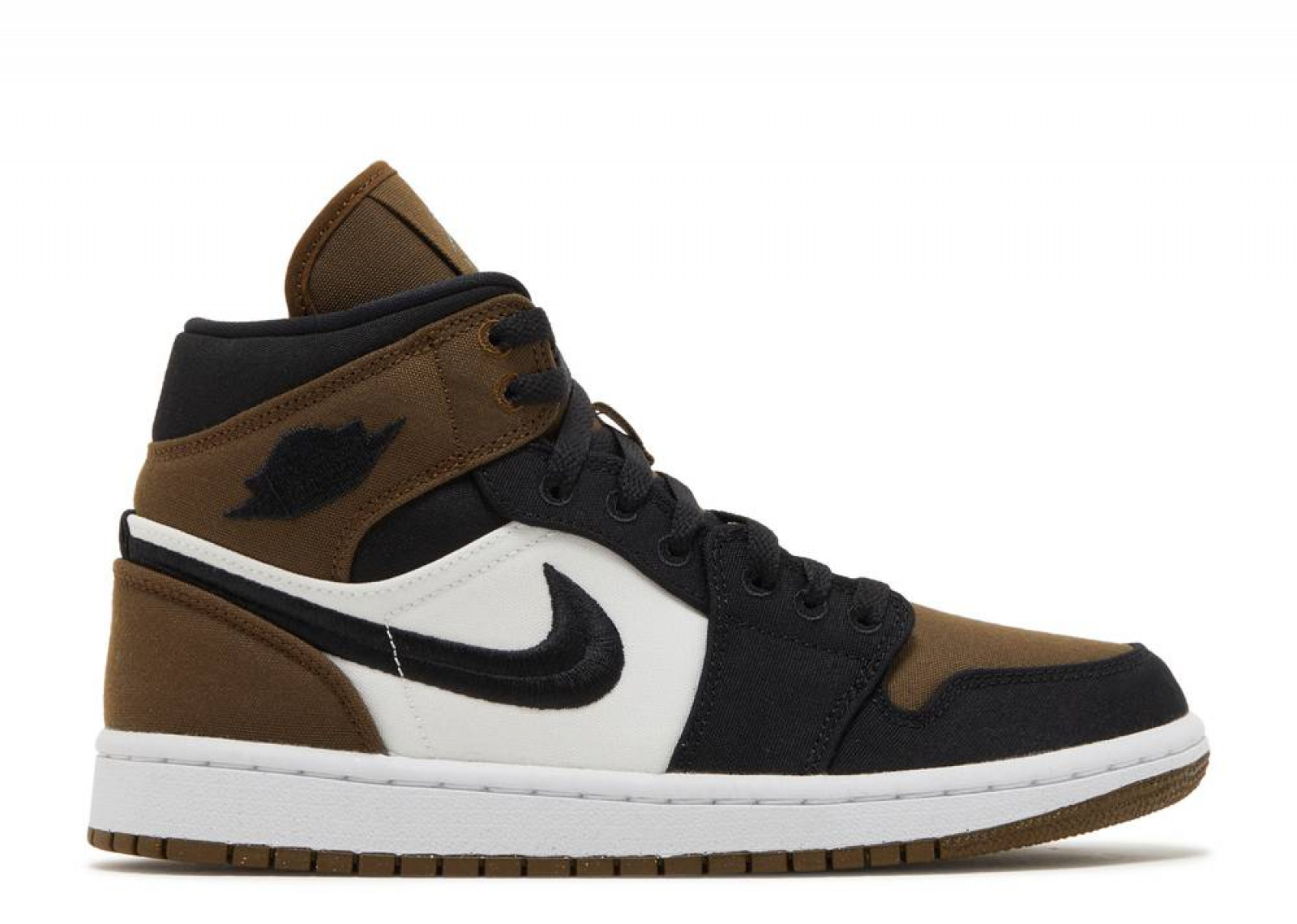 AIR JORDAN 1 MID SE OLIVE TOE (W) image 1