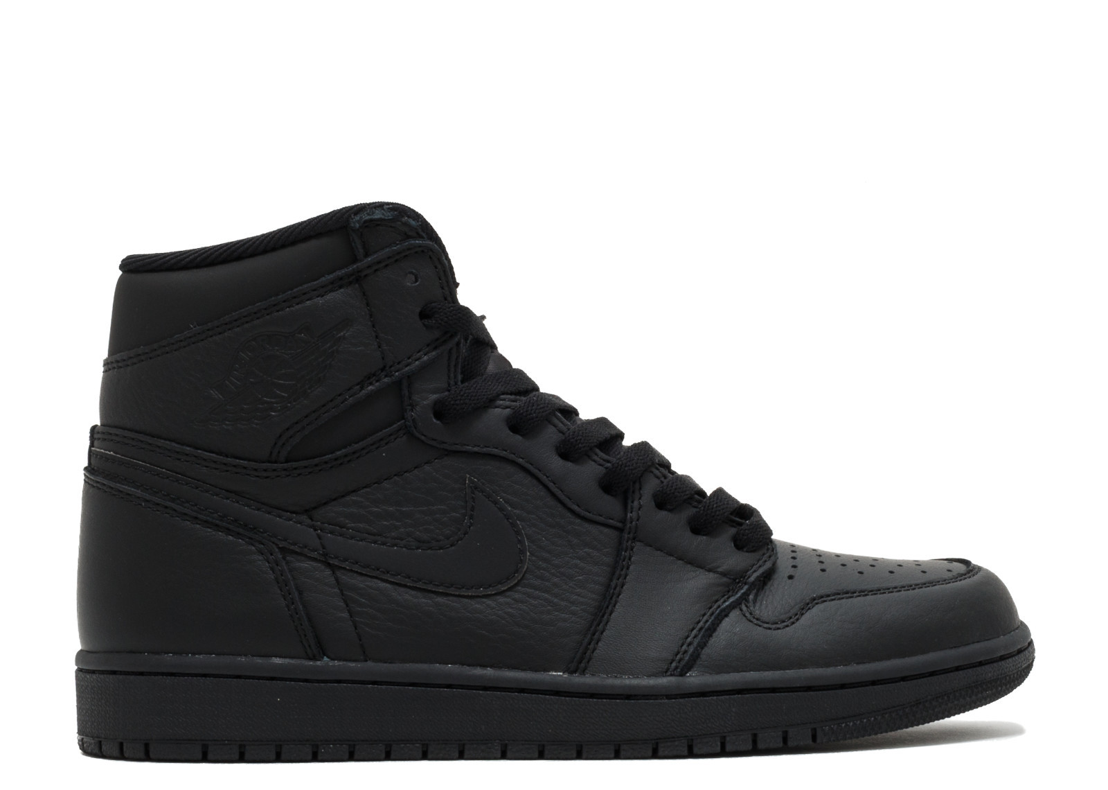 high jordan 1 black