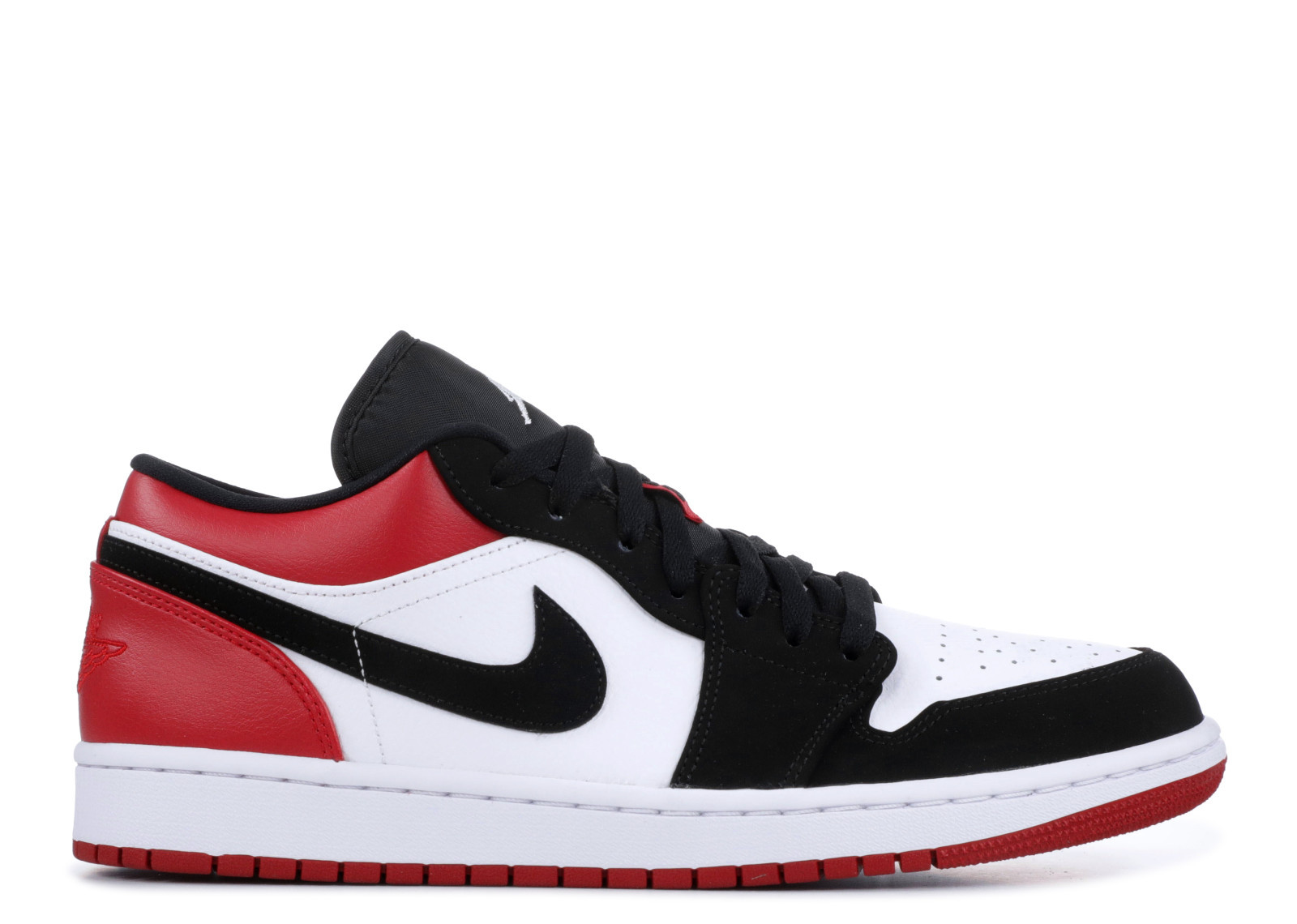 AIR JORDAN 1 LOW "BLACK TOE" image 1