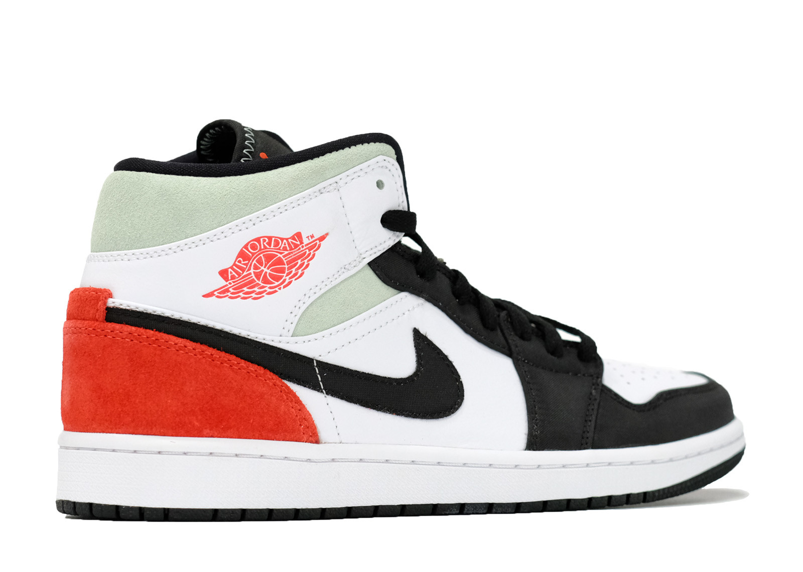 AIR JORDAN 1 MID UNION BLACK TOE image 3