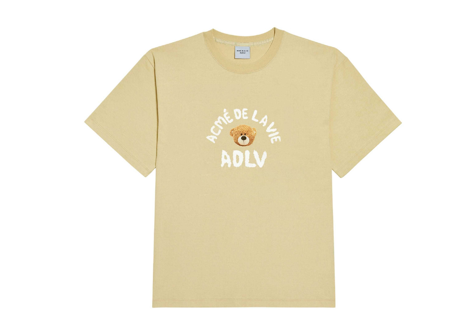 ADLV TEDDY BEAR (BEAR DOLL) SHORT SLEEVE T-SHIRT BEIGE image 2