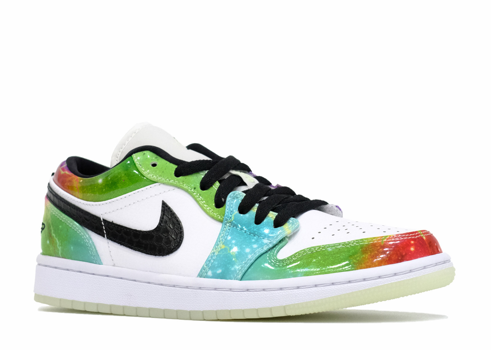 AIR JORDAN 1 LOW GALAXY (W) "GLOW IN THE DARK" image 2