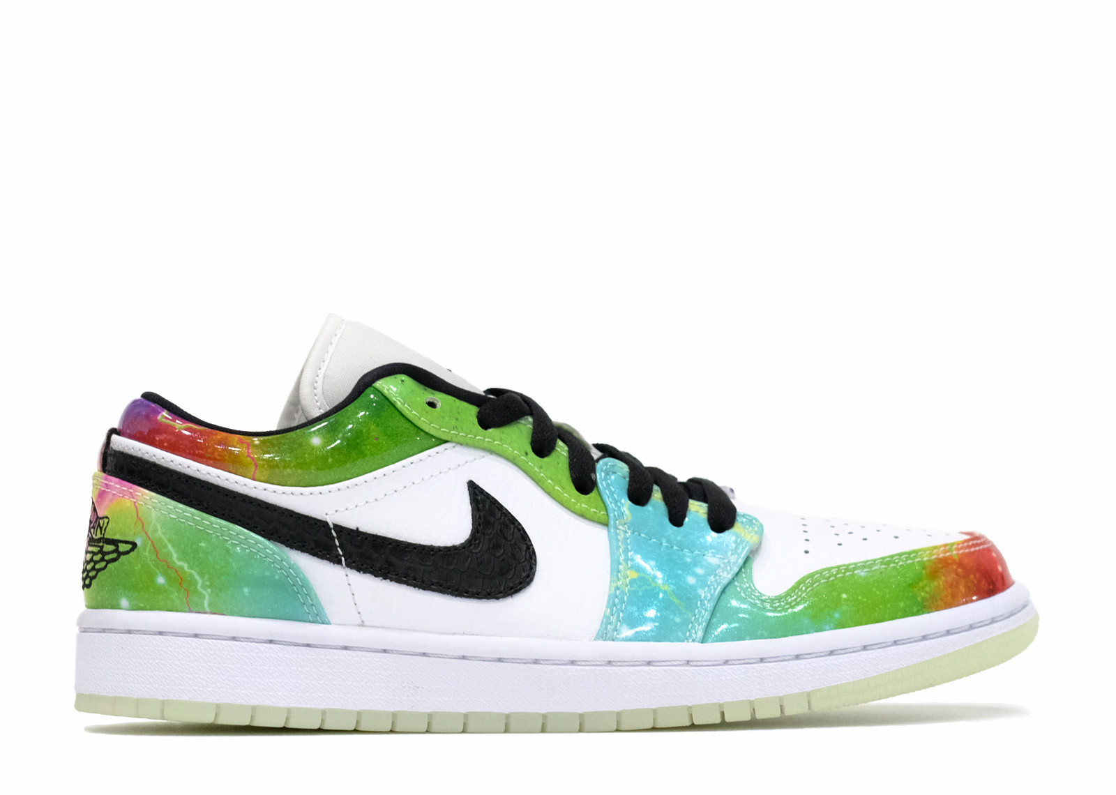 AIR JORDAN 1 LOW GALAXY (W) "GLOW IN THE DARK" image 1