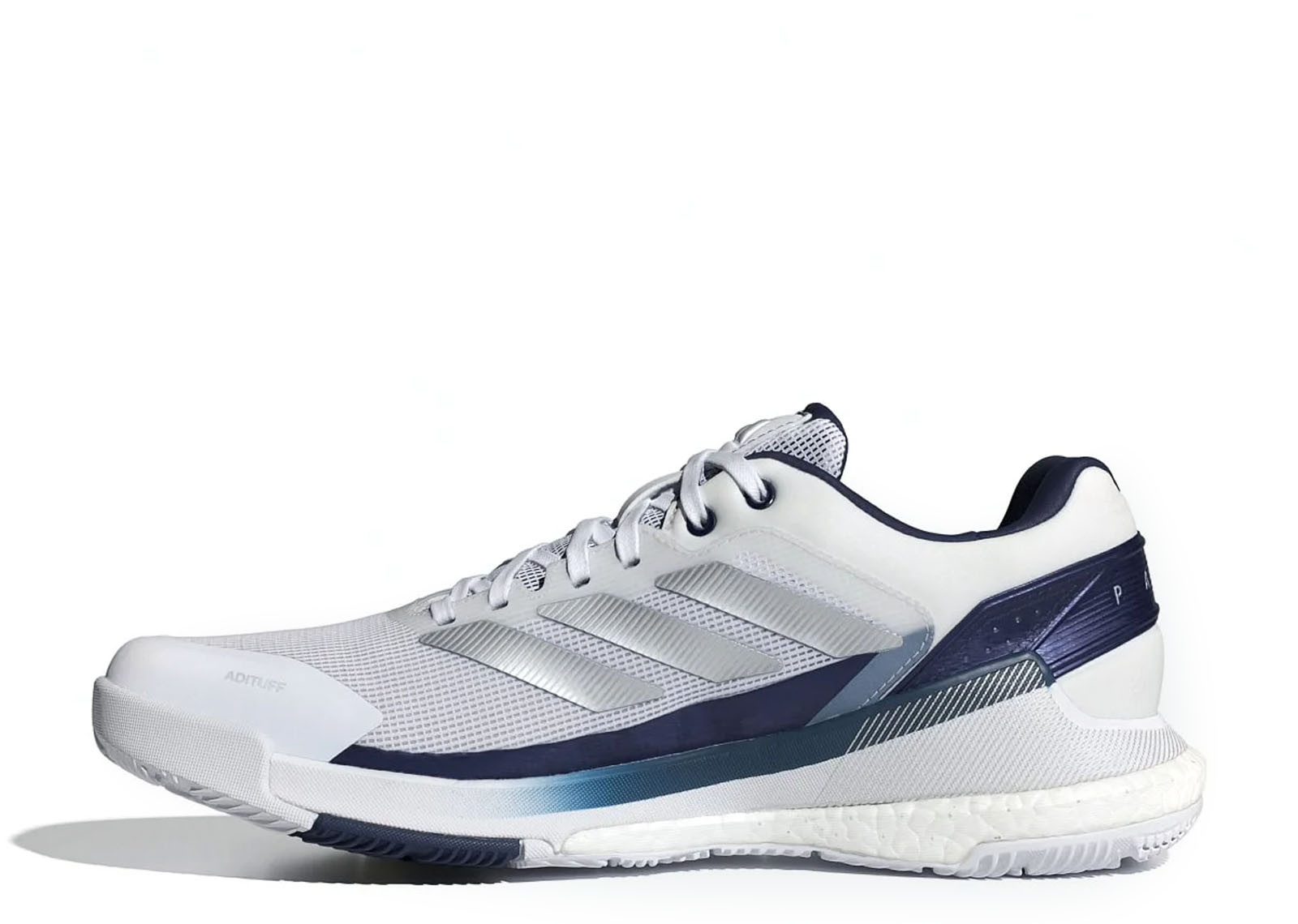 ADIDAS CRAZYQUICK BOOST PADEL WHITE DARK BLUE image 2