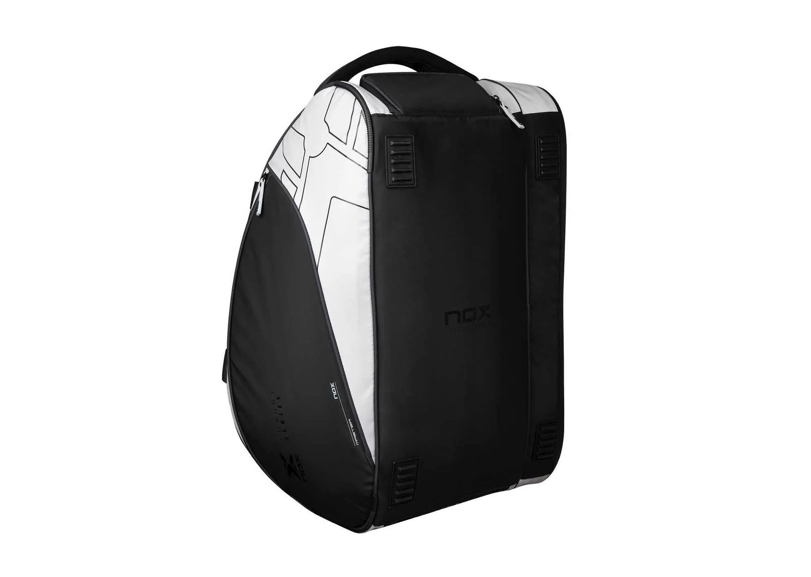 NOX LUXURY MASTER SERIES BLACK WHITE PADEL BAG image 11