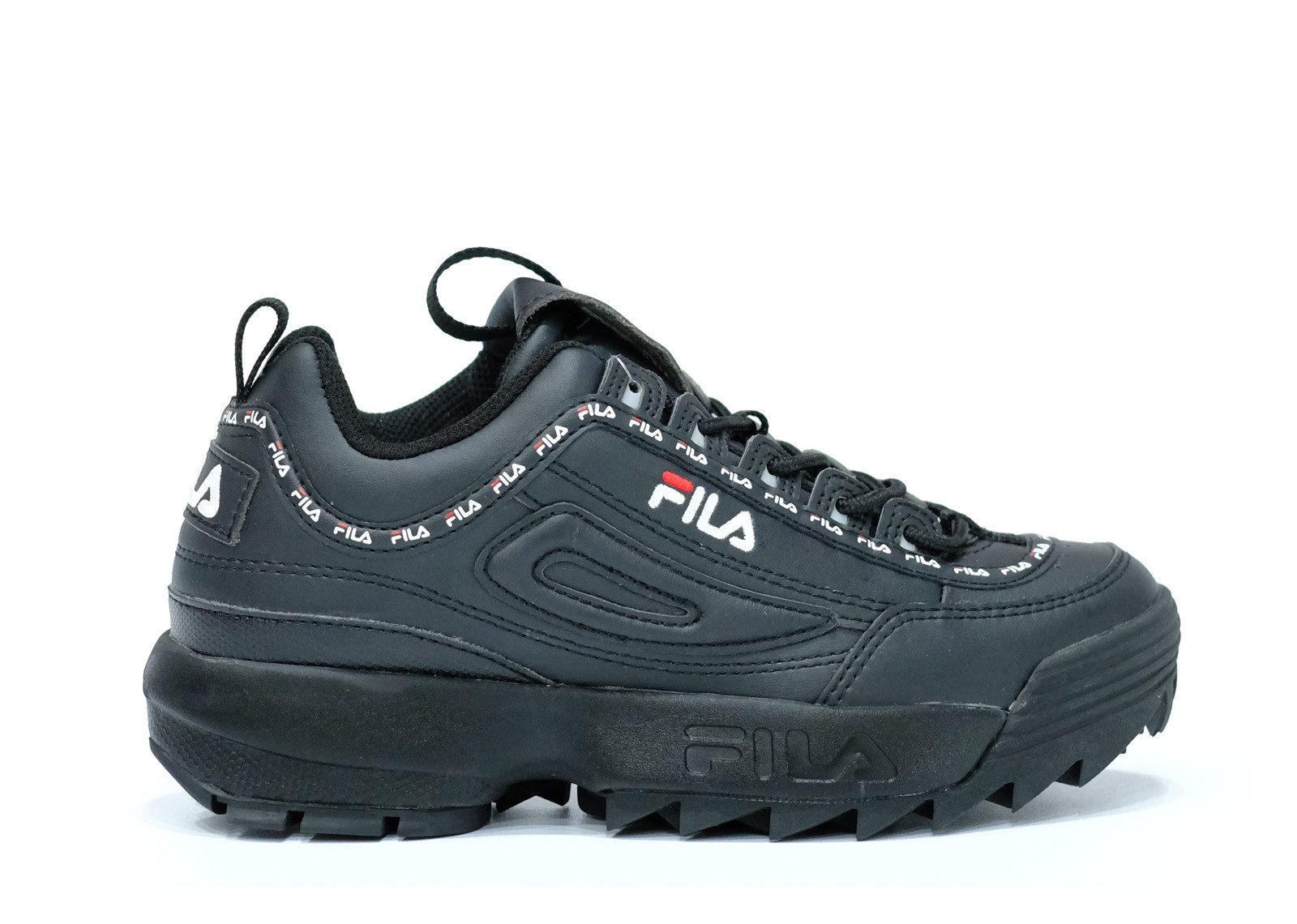 FILA DISRUPTOR II BLACK TAPE BLACK image 1