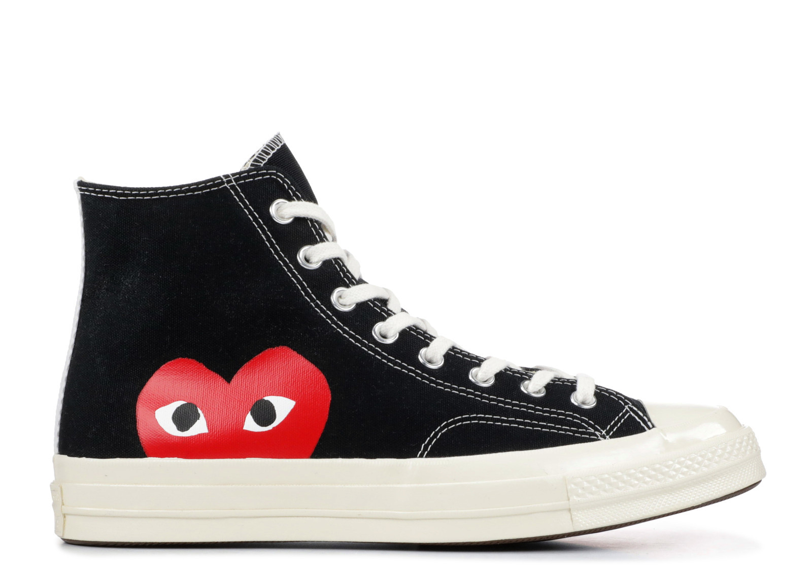 CONVERSE CHUCK 70 HI X COMME DES GARCONS PLAY BLACK