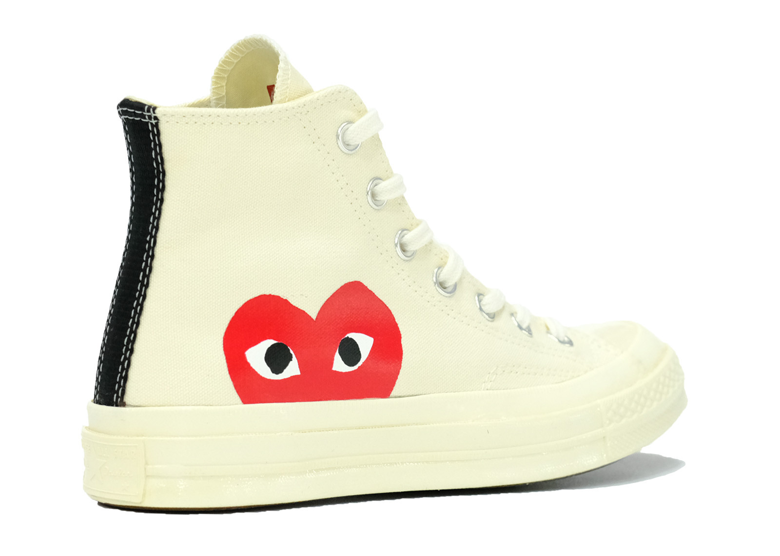 CONVERSE CHUCK 70 HI X COMME DES GARCONS "PLAY WHITE" image 2