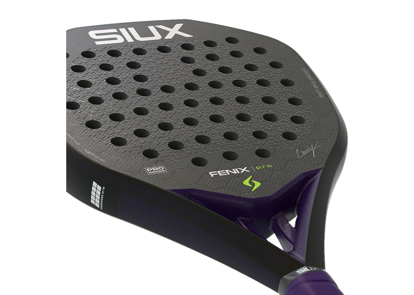 SIUX FENIX PRO BLACK PADEL RACKET 2026 image 3