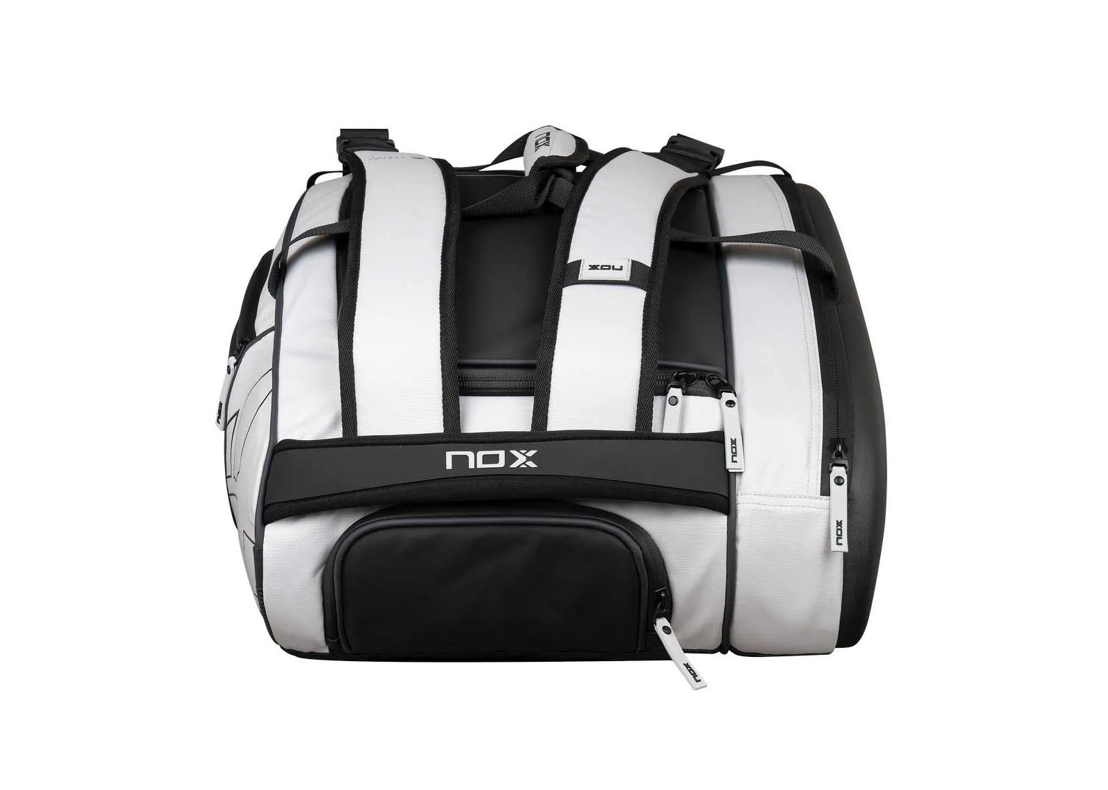 NOX LUXURY MASTER SERIES BLACK WHITE PADEL BAG image 13