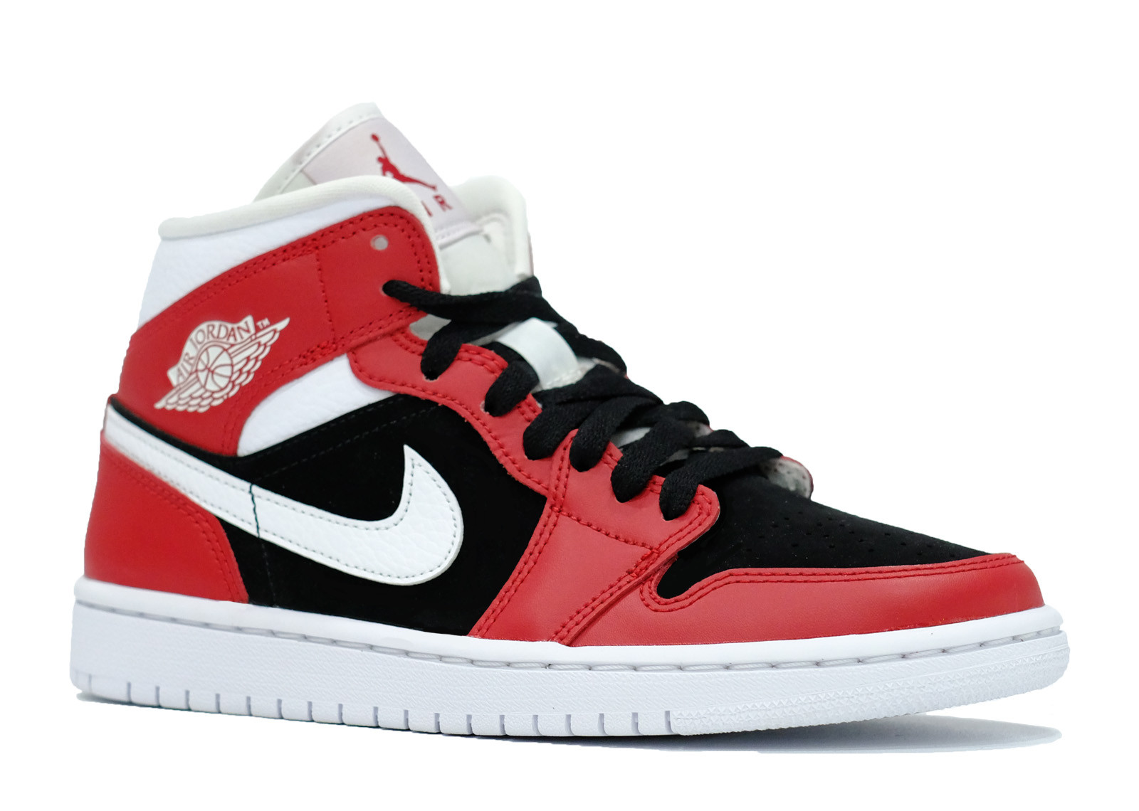 AIR JORDAN 1 MID GYM RED BLACK (W) image 3