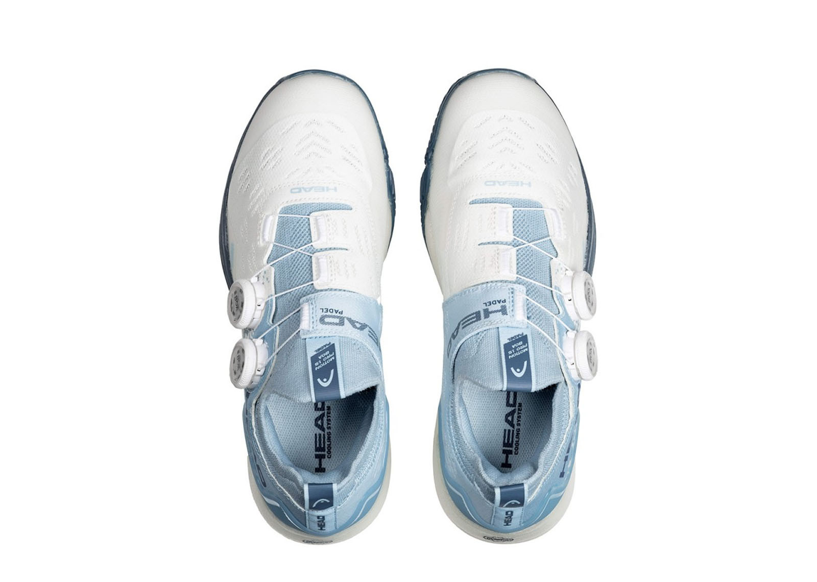HEAD MOTION PRO 1.5 BOA PADEL WHITE LIGHT BLUE  image 3