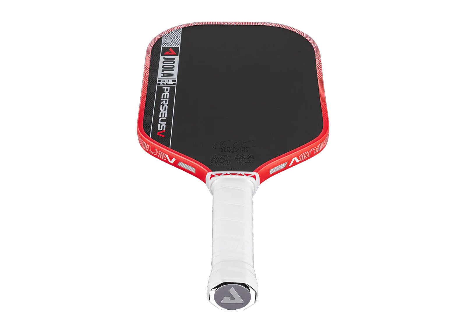 JOOLA PERSEUS PRO V BEN JOHNS PICKLEBALL PADDLE 14MM BLAZE RED image 3