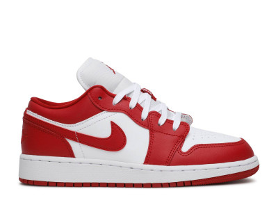 AIR JORDAN 1 LOW GYM RED WHITE (GS)
