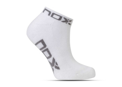 NOX 1 PAIR SOCKS WHITE GREY