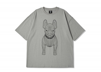 LIFEWORK KOREA BIG LADOK SHORT-SLEEVED T-SHIRT GREY
