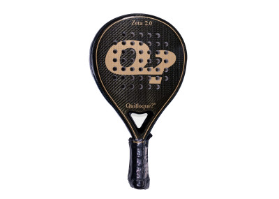 QUILLOQUE ZETA 2.0 GREEN 3K PADEL RACKET EX TACTICAL EL TORITO