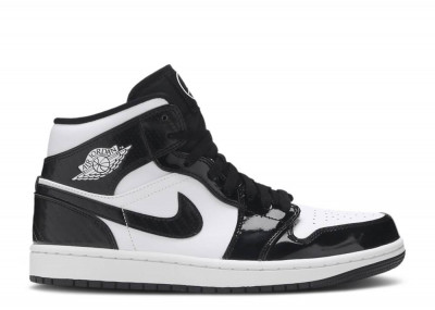 AIR JORDAN 1 MID CARBON BLACK