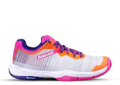 BABOLAT JET RITMA GREY PINK PEACOCK W