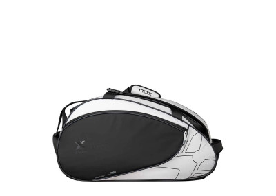 NOX LUXURY MASTER SERIES BLACK WHITE PADEL BAG