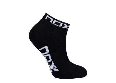NOX PACK OF SNEAKER PERFORMANCE SOCKS BLACK WHITE