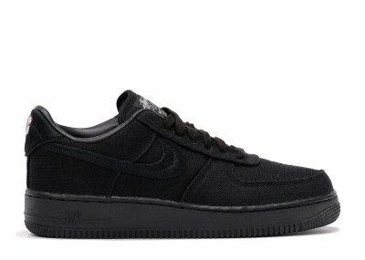 AIR FORCE 1 LOW X STUSSY TRIPLE BLACK
